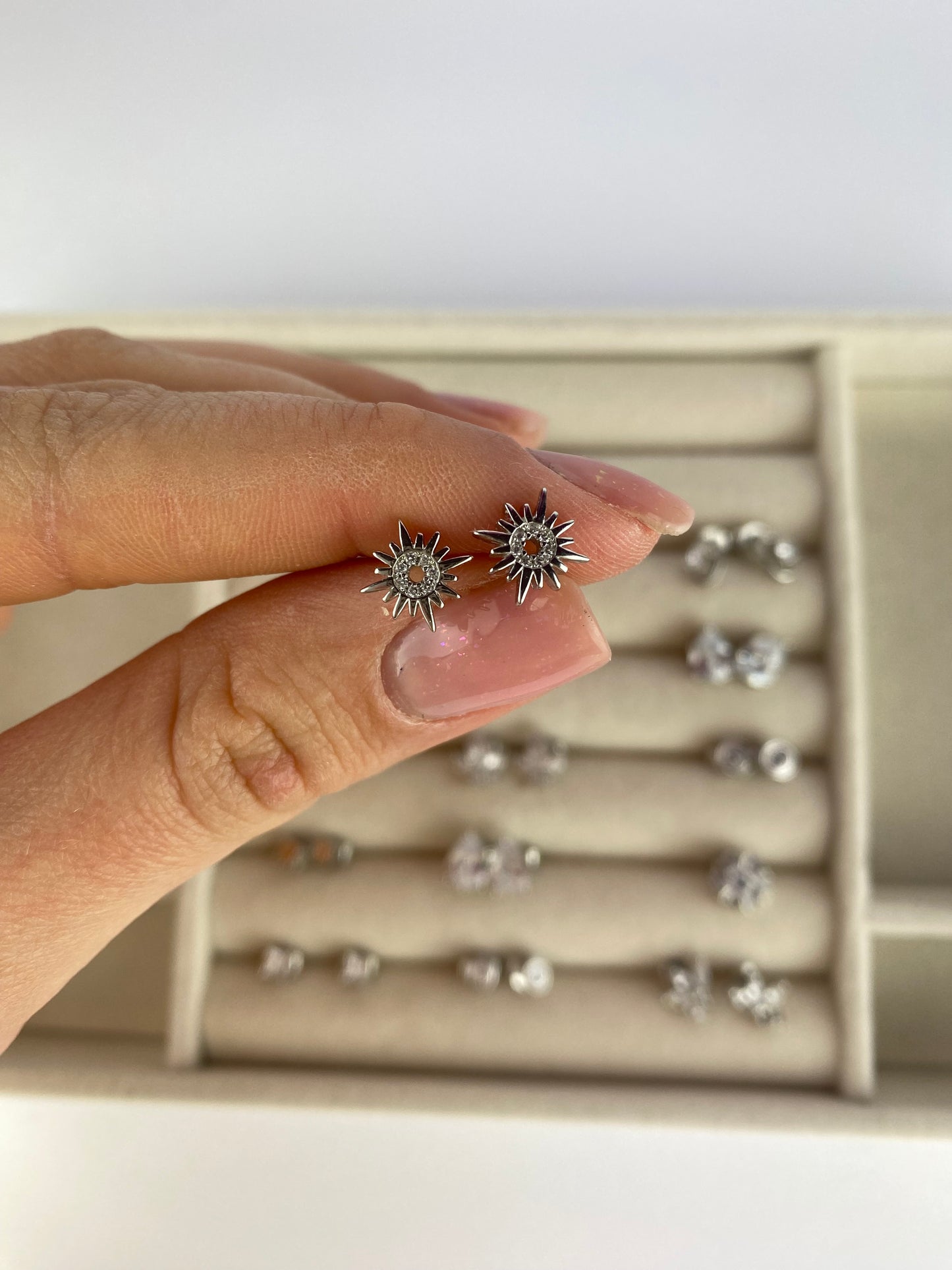 Sun earrings