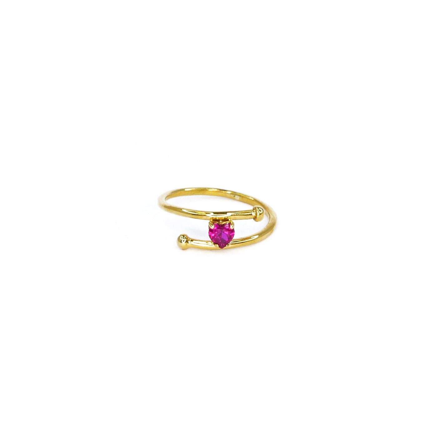 Contrary piercing ring