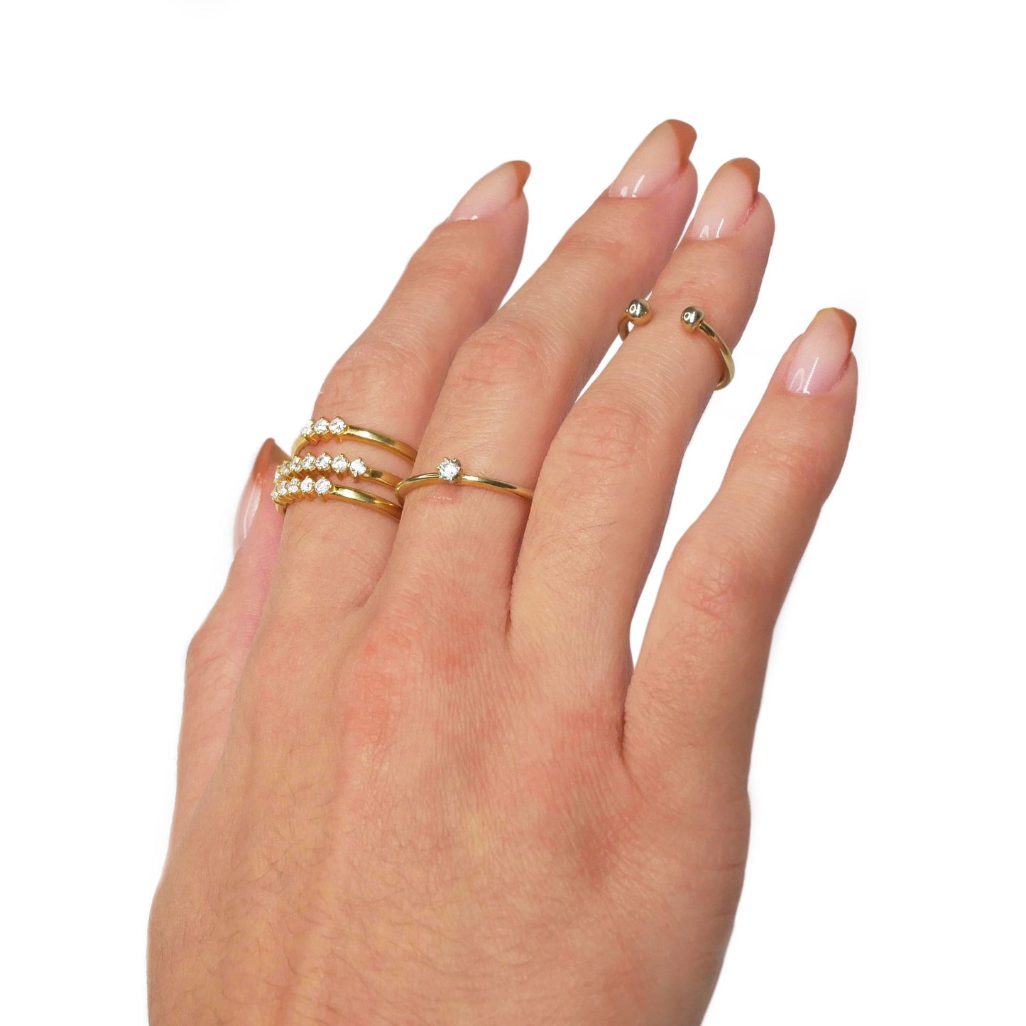Anello 7 pietre