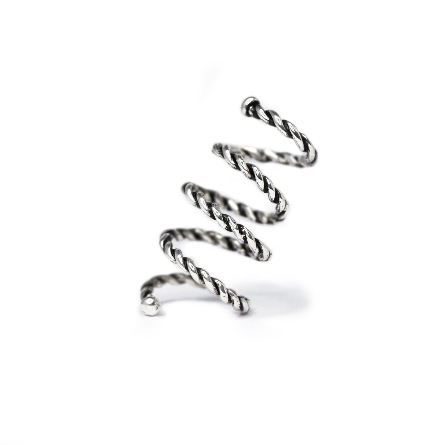 Spiral weave ring